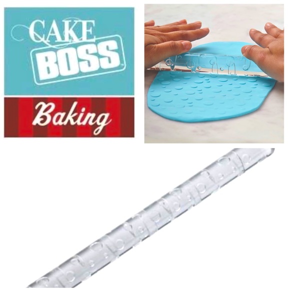Cake Boss Dot Fondant Rolling Pin - Picture 1 of 6